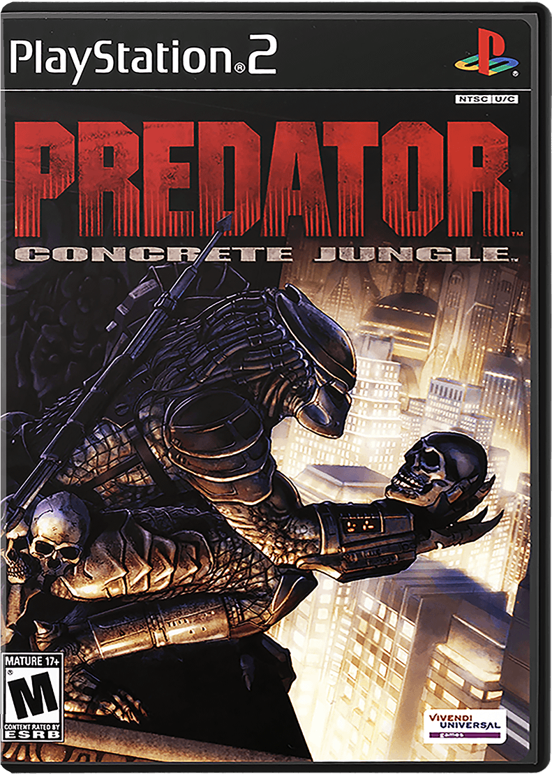 Predator Concrete Jungle box art for Playstation 2